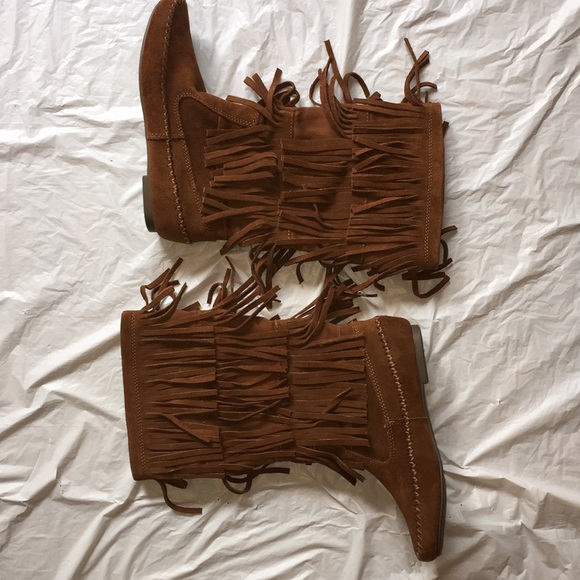 boho moccasin boots